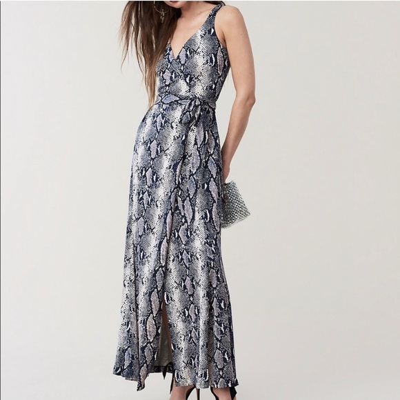 NWOT Dian Von Furstenberg Elisha Maxi Dress​ - Picture 1 of 5